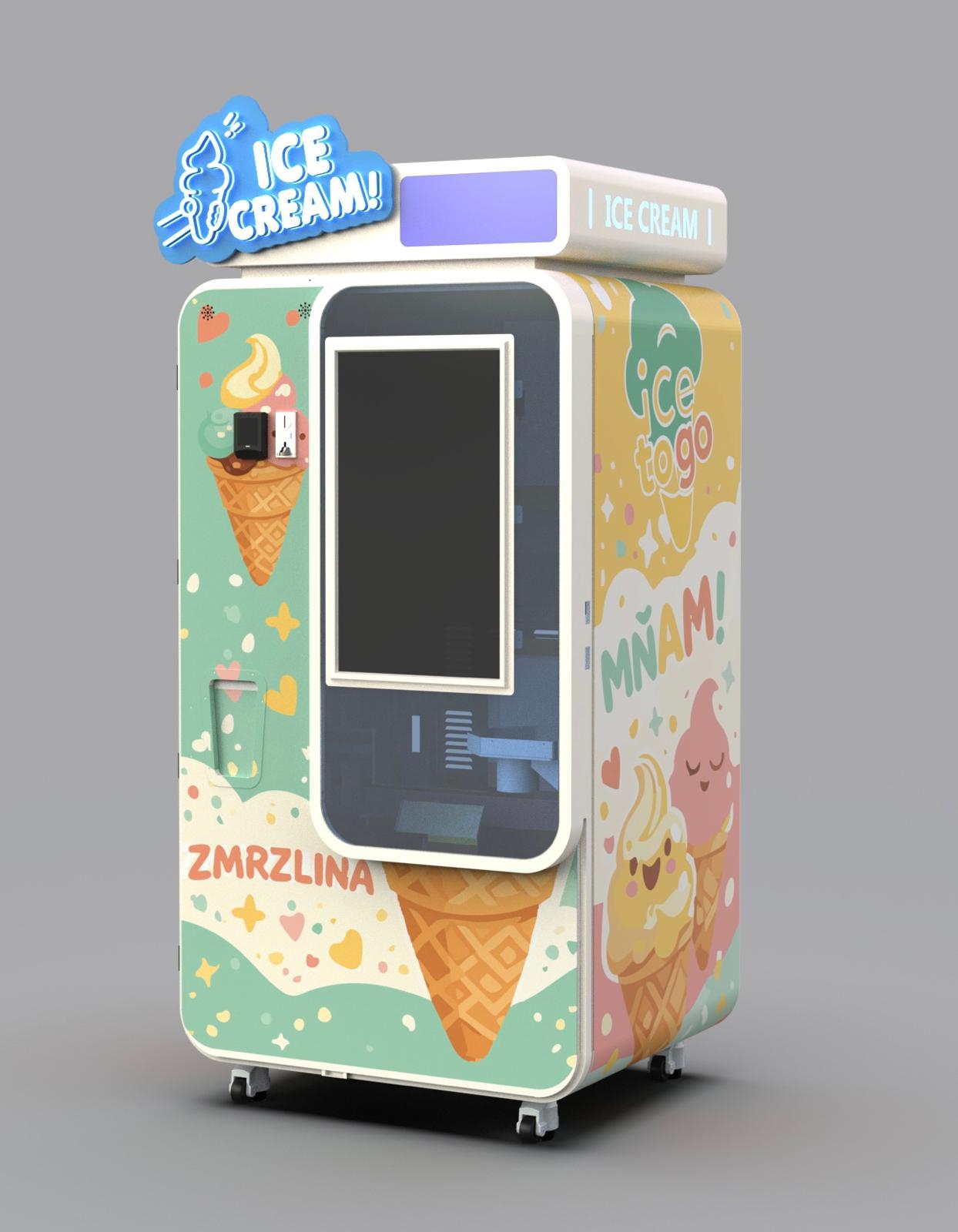 Ice To Go zmrzlinový automat